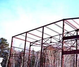 Здания из металлоконструкций и сэндвич панелей - вариант 4