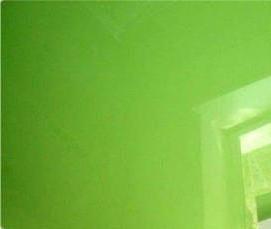 Зеленый натяжной потолок - модель 4