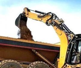 Земляные работы экскаватором - вариант 2