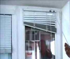 Зеркальные жалюзи на окна - тип 4