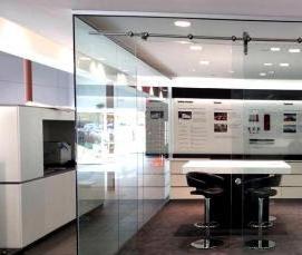 Зеркало офисное настенное - тип 1