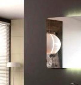 Зеркало в ванную сенсорное с музыкой - тип 1