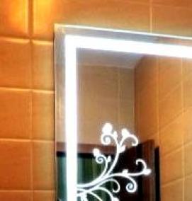 Зеркало в ванную сенсорное с музыкой - тип 4