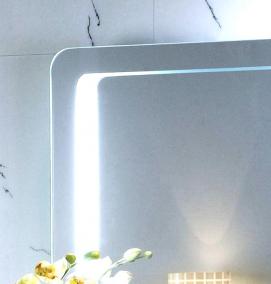 Зеркало в ванную сенсорное с музыкой - тип 3