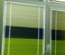 Жалюзи на окна цветные - тип 3