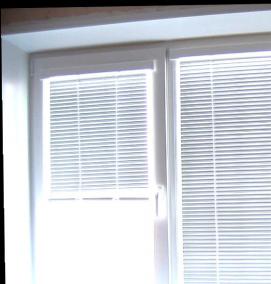 Жалюзи на пластиковые окна - вариант 2