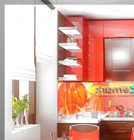 Жаропрочные фартуки для кухни - вариант 4