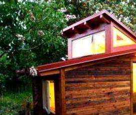 Железная бытовка для дачи - модель 1