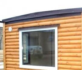 Железная бытовка для дачи - модель 3