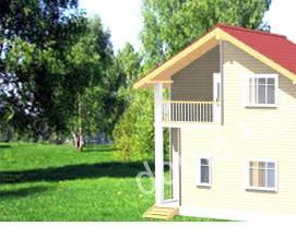 Железная имитация бруса - модель 4