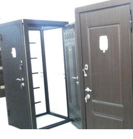 Железные двери входные - тип 1