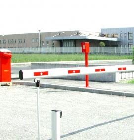 Железный шлагбаум - модель 4