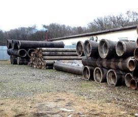 Железобетонные асбестоцементные трубы - вариант 2