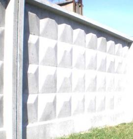 Железобетонные дорожные ограждения - тип 1