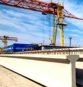 Железобетонные двутавровые балки - вариант 1