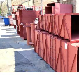 Железобетонные вентиляционные каналы - модель 3