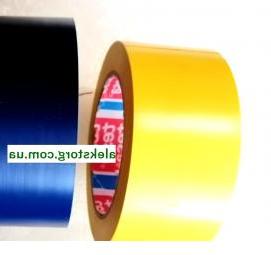 Желтая клейкая лента для разметки - тип 2