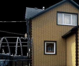 Желтый фасадный кирпич - тип 4