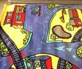 Желтый ковролин - модель 4