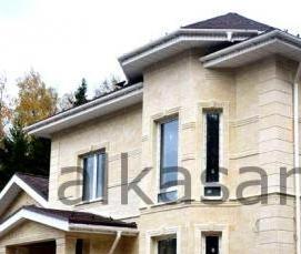 Желтый облицовочный камень - модель 2