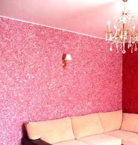 Жидкие обои однотонные - тип 2