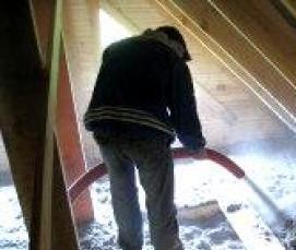 Жидкий утеплитель дома - модель 3