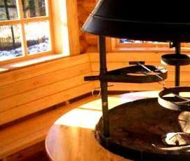 Зимние беседки из дерева - модель 1