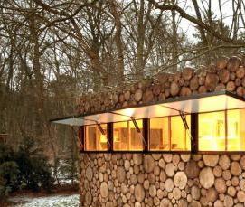 Зимние беседки из дерева - модель 4