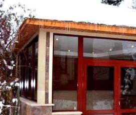 Зимние беседки из дерева - модель 2