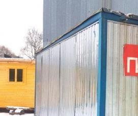 Зимние бытовки для проживания - вариант 1