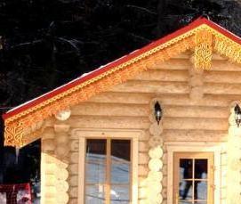 Зимняя беседка для дачи - тип 2