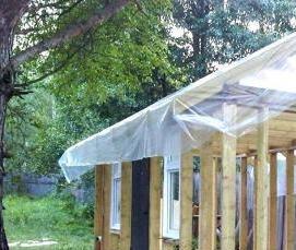 Зимняя двойная теплица - вариант 2