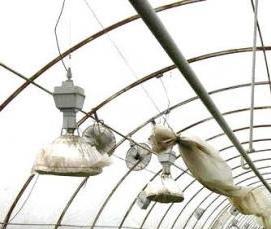 Зимняя пленочная теплица - модель 3