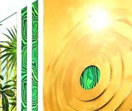 Золотые балясины - модель 3