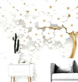 Золотые фотообои - модель 4